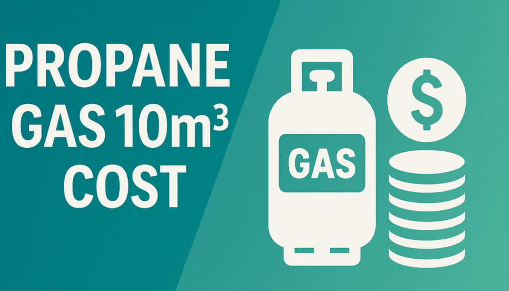 プロパンガスの10m3ってどのくらい？料金と使用量のリアルな目安と節約法！