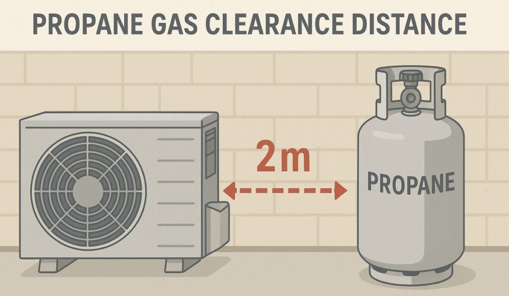 プロパンガスの離隔距離と室外機の安全ルールを分かりやすく解説！