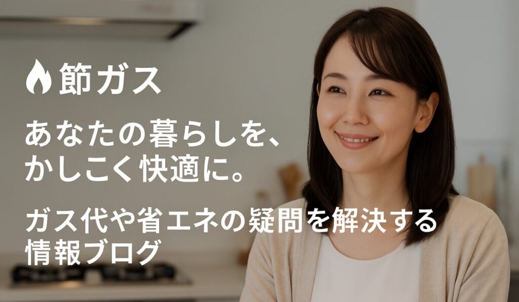 節ガス ちょっとの工夫で、大きな節約。
