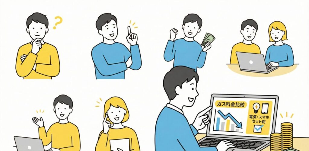 TOKAI LPガスが高い場合に安くするセット割引と比較