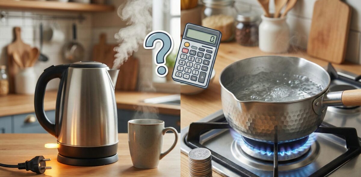 お湯を沸かすなら電気とガスどっち？家計に優しい比較と損をしないための全知識