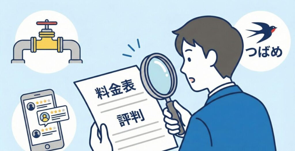 つばめガスのガス代が高い理由と評判を徹底調査