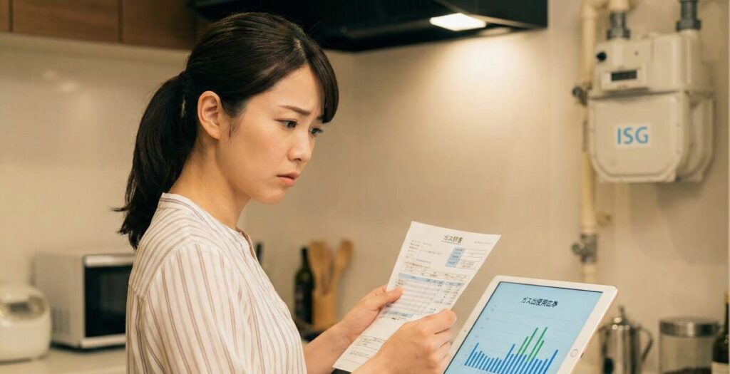 アイエスジーのガス代が高いと感じる方へ！料金の確認方法や安くするための具体的な秘策