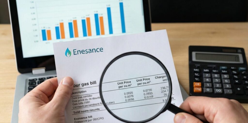 エネサンスのガスが高いと感じる理由と現在の料金を確認する方法