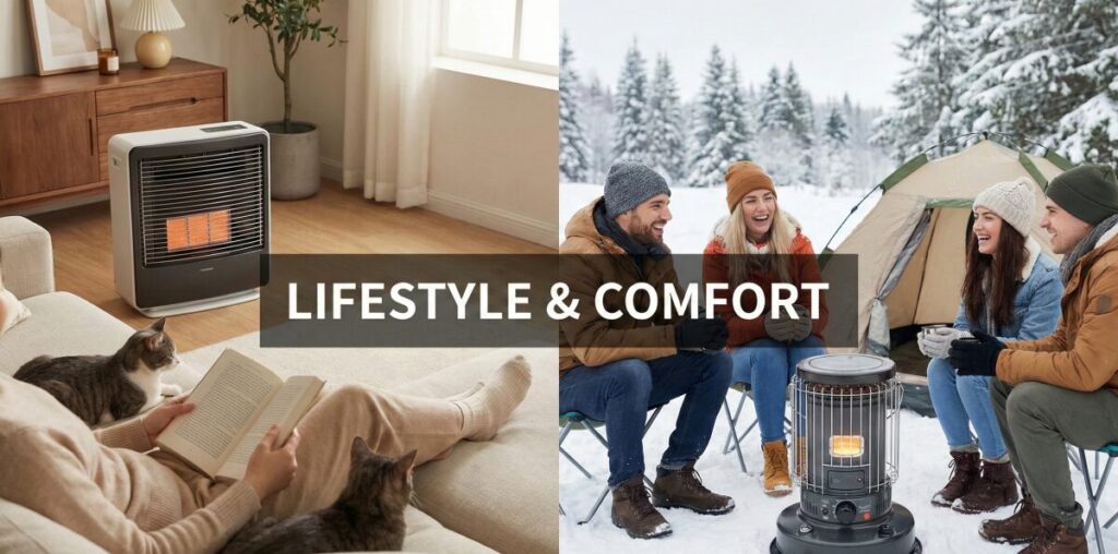 ガスストーブと灯油ストーブどちらが安いかだけじゃない選び方