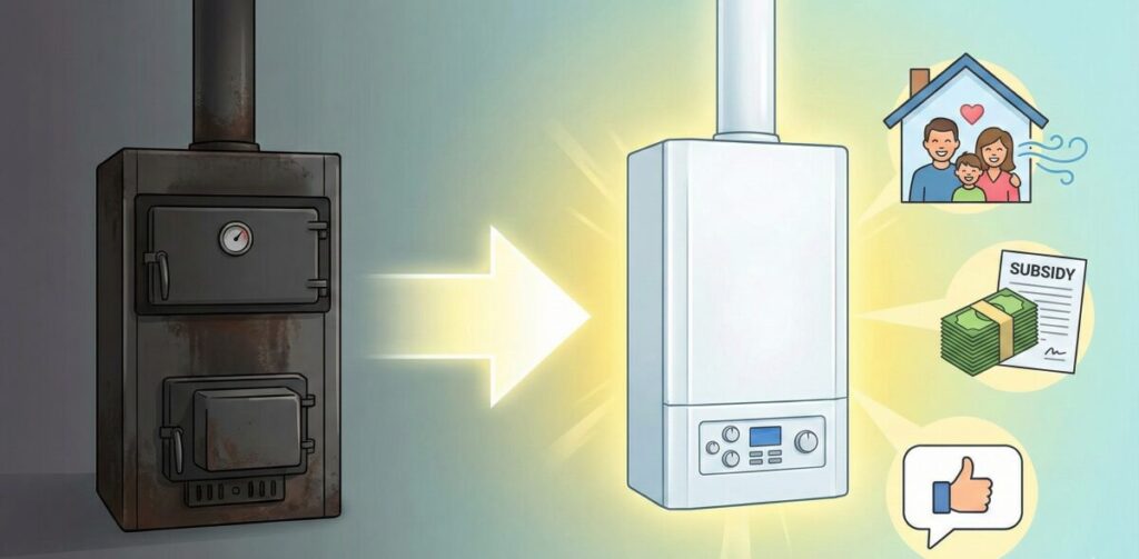 ボイラーを重油からガスへ移行する際のメリットと最新の比較情報