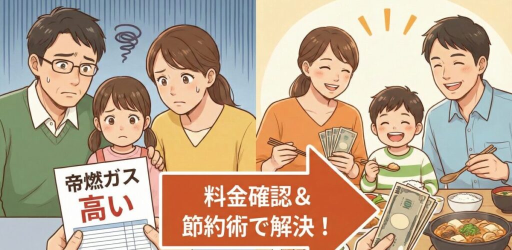 帝燃ガスの料金が高いと感じる方へ！損をしないための確認方法と節約のコツ