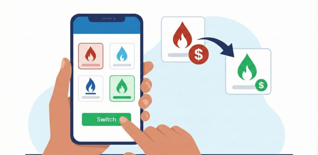 松山市でプロパンガスが安い会社へお得に切り替える方法