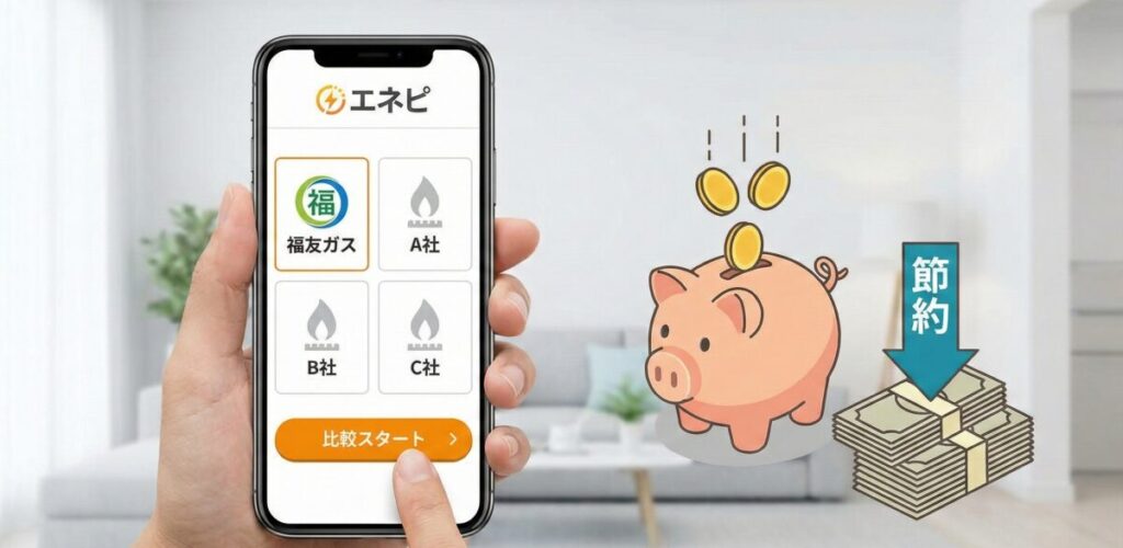 福友ガスの料金が高いなら他社と比較すべき理由