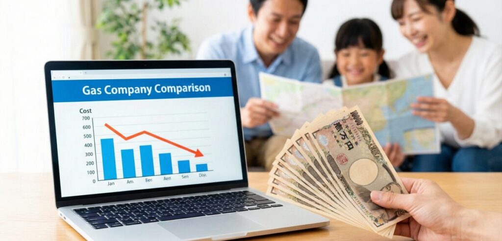 西出興業のガス料金が高い悩みを解消して大幅に節約する具体的な方法