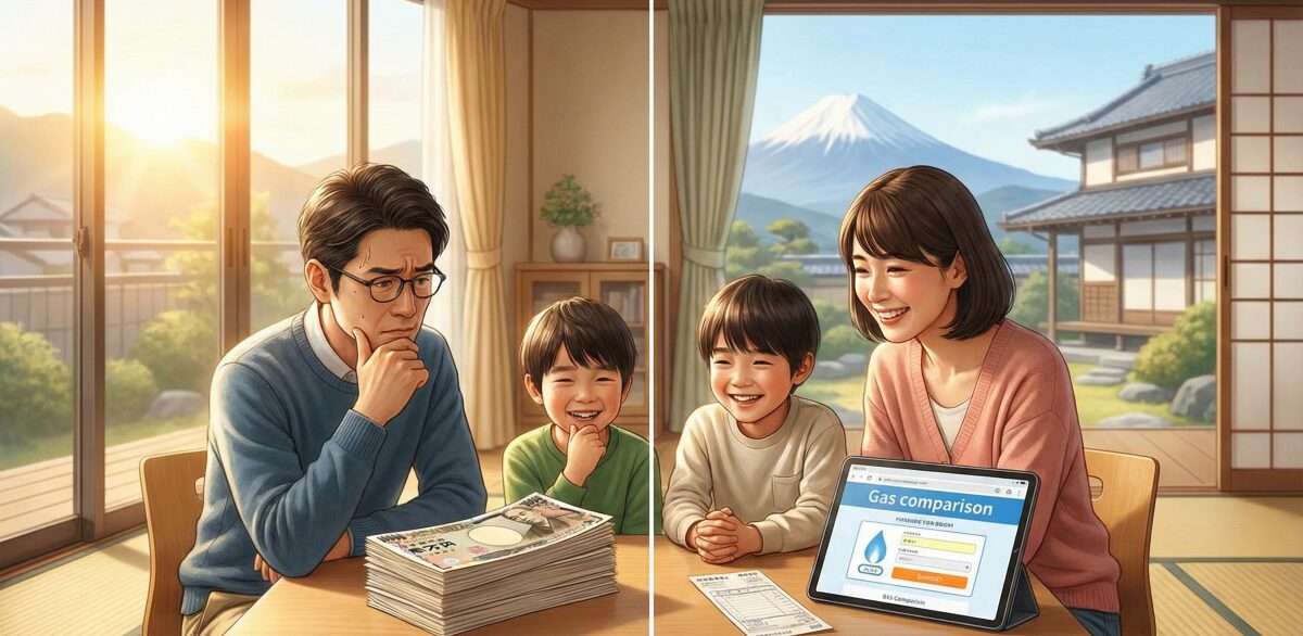 ぽっぽガスの料金が高いと感じるあなたへ！4人家族の私が5万円節約したリアル体験談