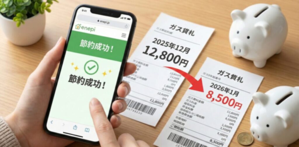 私のエネピ利用レビューと節約効果