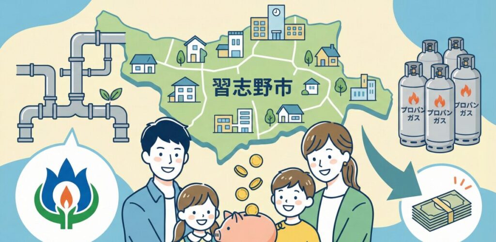習志野市でガス代が安い会社は？お得な料金プランと年5万円浮かせた私の節約レビュー